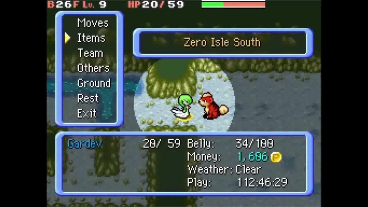 Gardevoir Speedrun Zero Isle South All 99 Floors YouTube