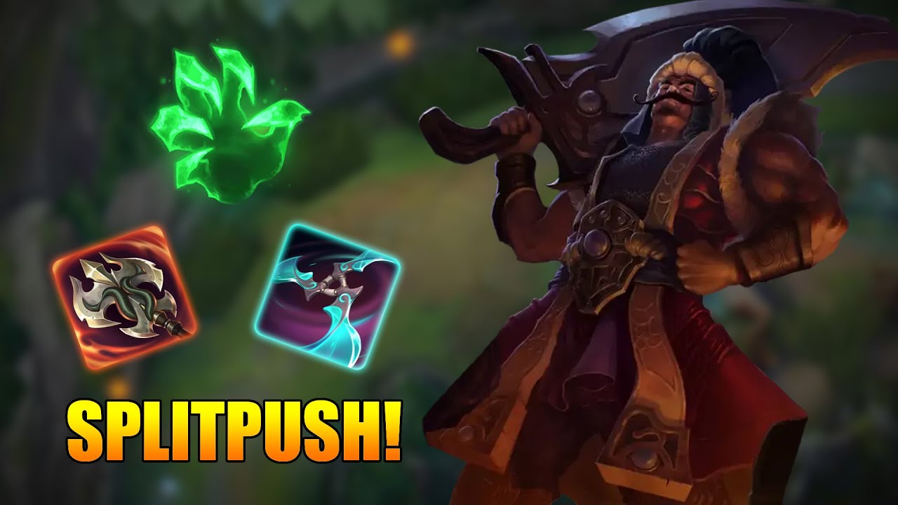 FUI CAMPADO E AINDA GANHEI | TRYNDAMERE SPLITPUSH