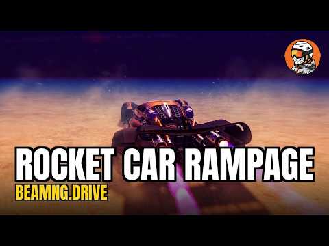 Rocket Car Underwater, Off a Cliff & Police Chase 🚔 BeamNG.drive
