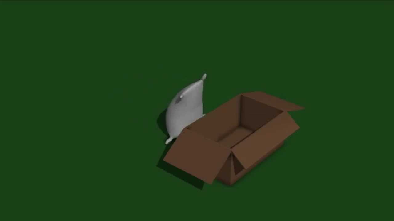 Flour Sack Leaping into a Box Maya 2015 YouTube