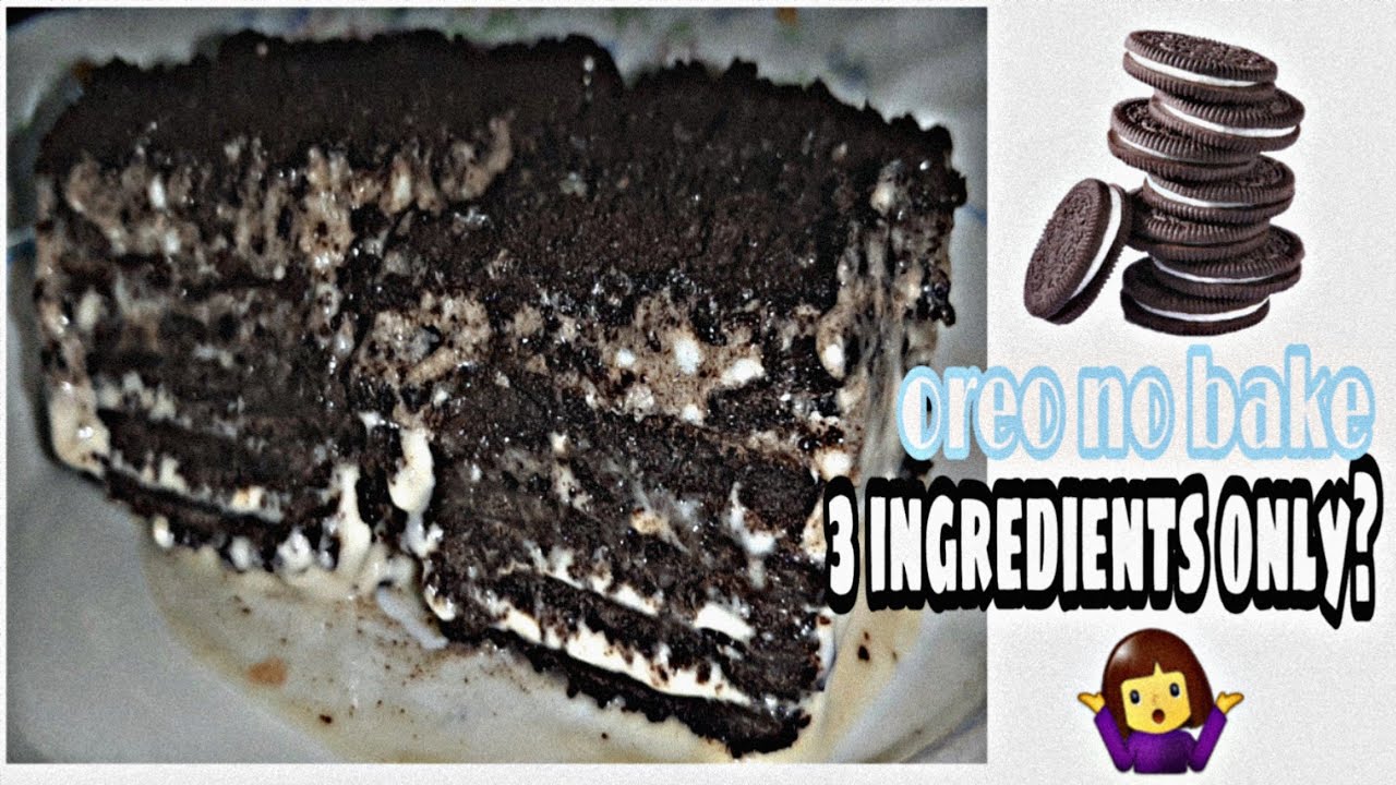 Oreo No Bake Oreo Float 3 Ingredients YouTube
