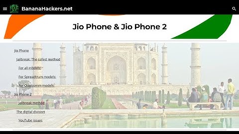 Jio Phone F220B (and other): problems with OmniSD after the update? The solution is the DOWNGRADE!