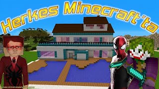 Örümcek Adam Örümcek Çocuk Ve Joker Minecraftta Joker Hazinesini Arıyor