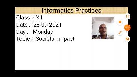 Class X Computer Application 27 09 2021 By Mr  Praveen Singh