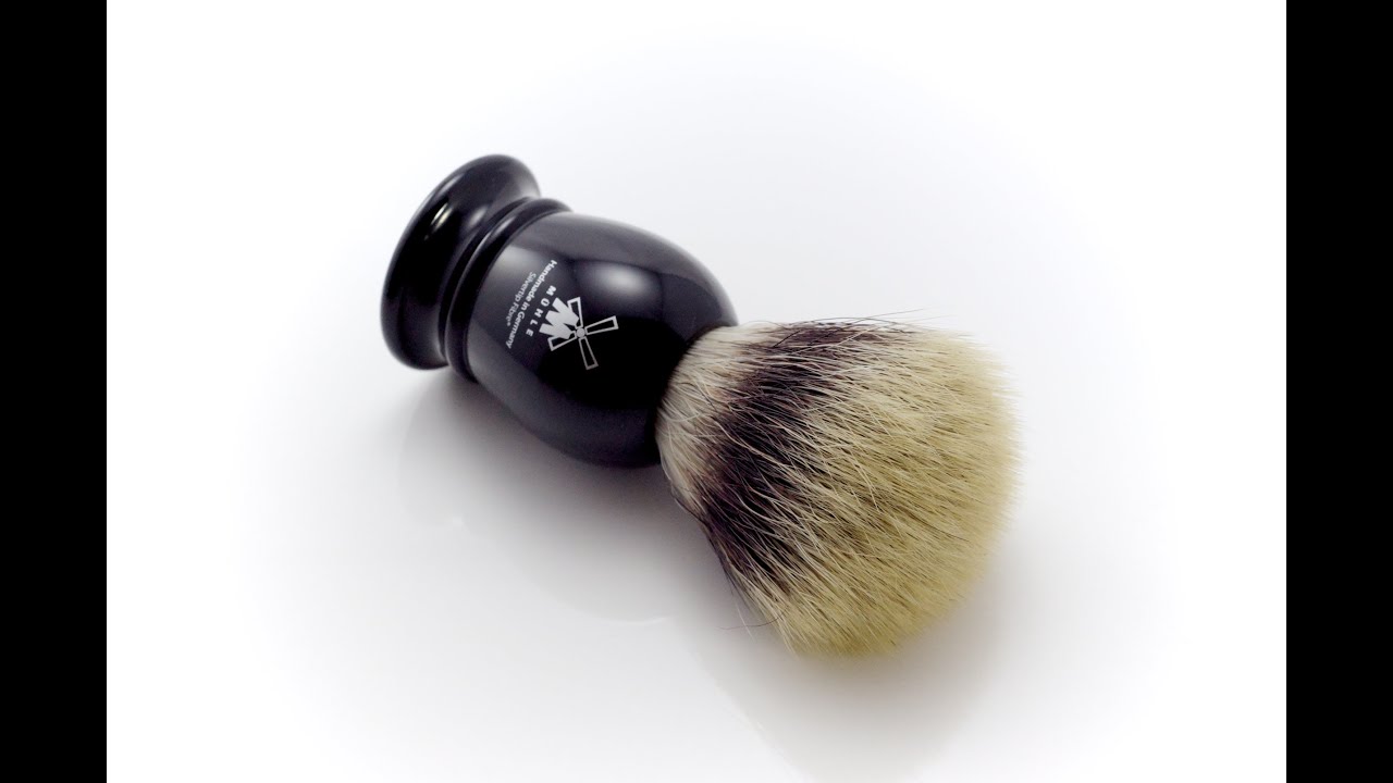 Are synthetic shaving brushes viable? Here's my take on it... - YouTube