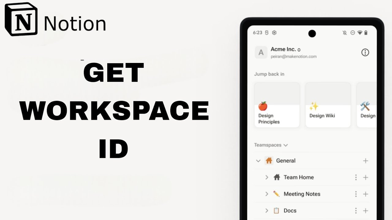 How To Get Workspace ID On Monday On Notion App - YouTube