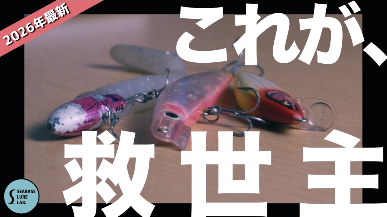 秘策】タフな時に絶対使う旧最終ルアー3選！！【シーバス】 - YouTube