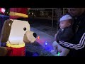 Aj enjoying the Christmas lights in his neighborhood 💙🥰#cute #cutebaby #baby