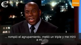 Magic Johnson explica anécdota de Jordan entrenando con el #DREAMTEAM