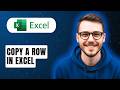 How To Copy A Row In Excel [2026 Guide]