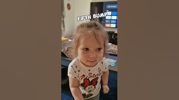Thumbnail of She is so proud of it! #lunarose #short #funnybaby