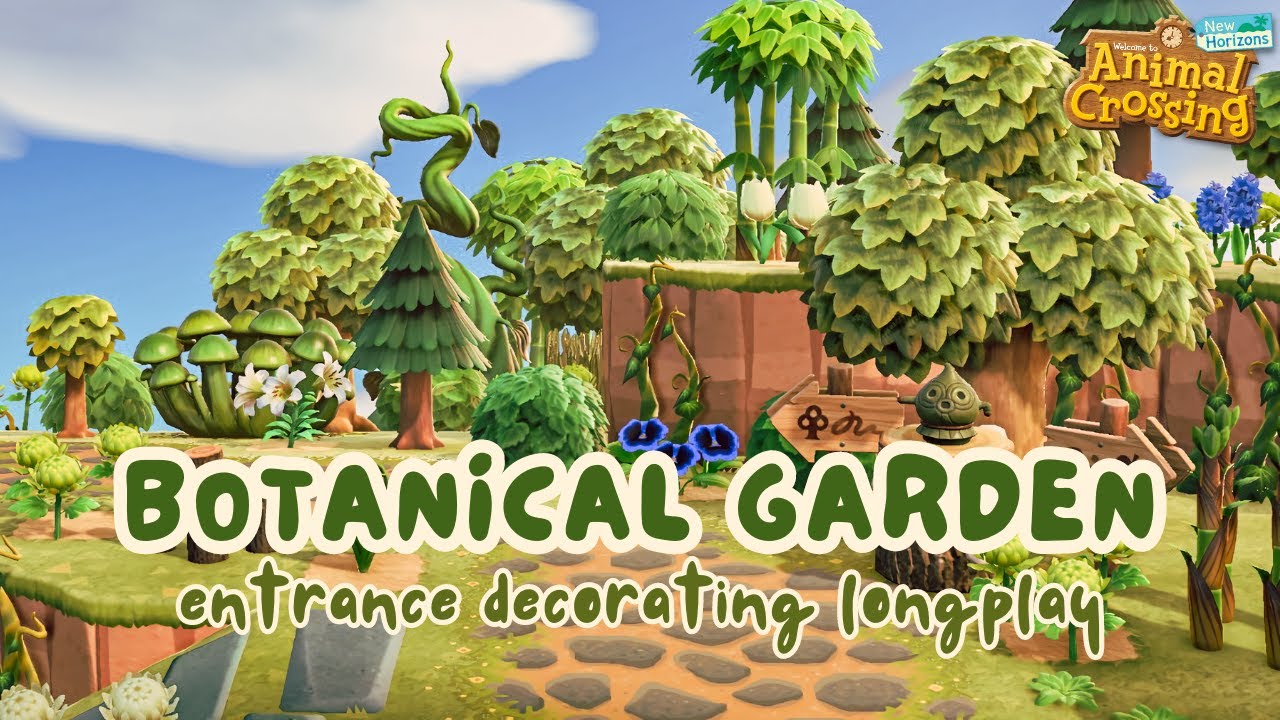 Animal Crossing Longplay 🌳 Botanical Garden Entrance (No Commentary