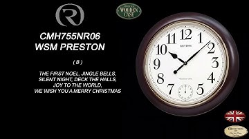 WSM Preston CMH755NR06 Rhythm Clock Video springfieldclock net