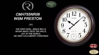 WSM Preston CMH755NR06 Rhythm Clock Video springfieldclock net