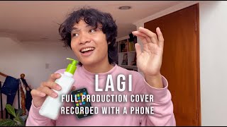 Video thumbnail of "Lagi (Skusta Clee) FULL COVER but recorded with a phone 📱"