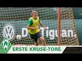 Max Kruse 1. Werder-Training + Tore | SV Werder Bremen