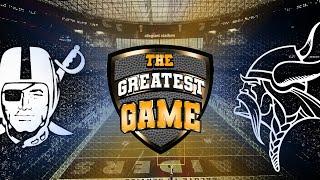 Minnesota Vikings vs. Las Vegas Raiders (December 10, 2023) - The Greatest Game