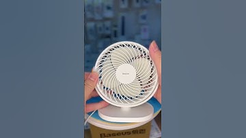 Quạt Sạc Để Bàn Di Động Baseus #shorts  Link mua trong bình luận