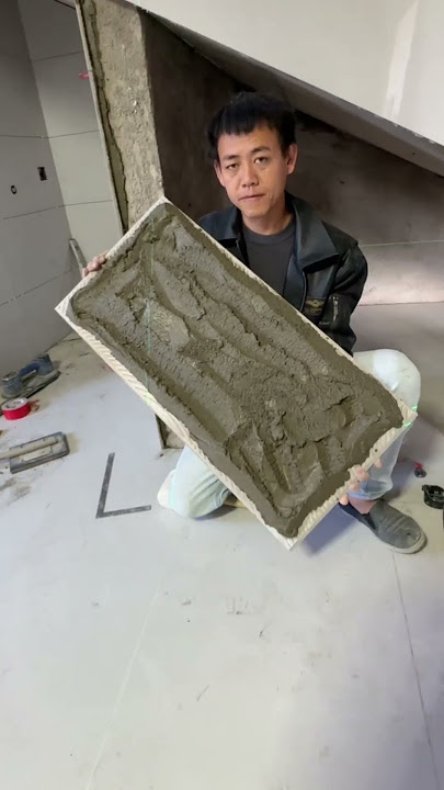 Tile installation P8126#shorts