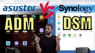 Synology DSM vs Asustor ADM NAS Software screenshot 2