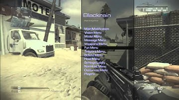[Ghosts/PS3]  Blackrain MOD MENU 1.09 All Clients Hud Elemns