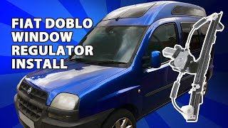 Fiat Doblo 2004 - Replacing Faulty Window Regulator