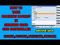 How to create backup in SIEMENS 828D CNC
