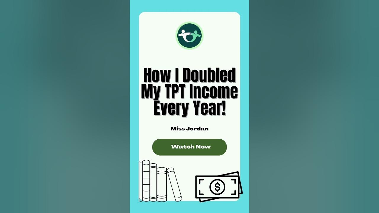 Want to know how I doubled my TPT every year? Here’s my secret