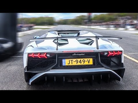 Lamborghini Aventador SV - BRUTAL LAUNCH CONTROL!