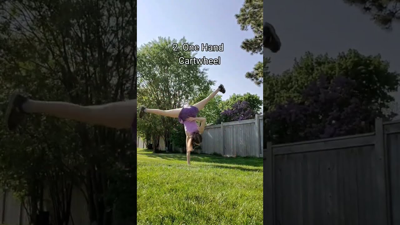How To Do An Aerial Cartwheel With No Hands Full Tutorial On YouTube Gymnastics Fitness