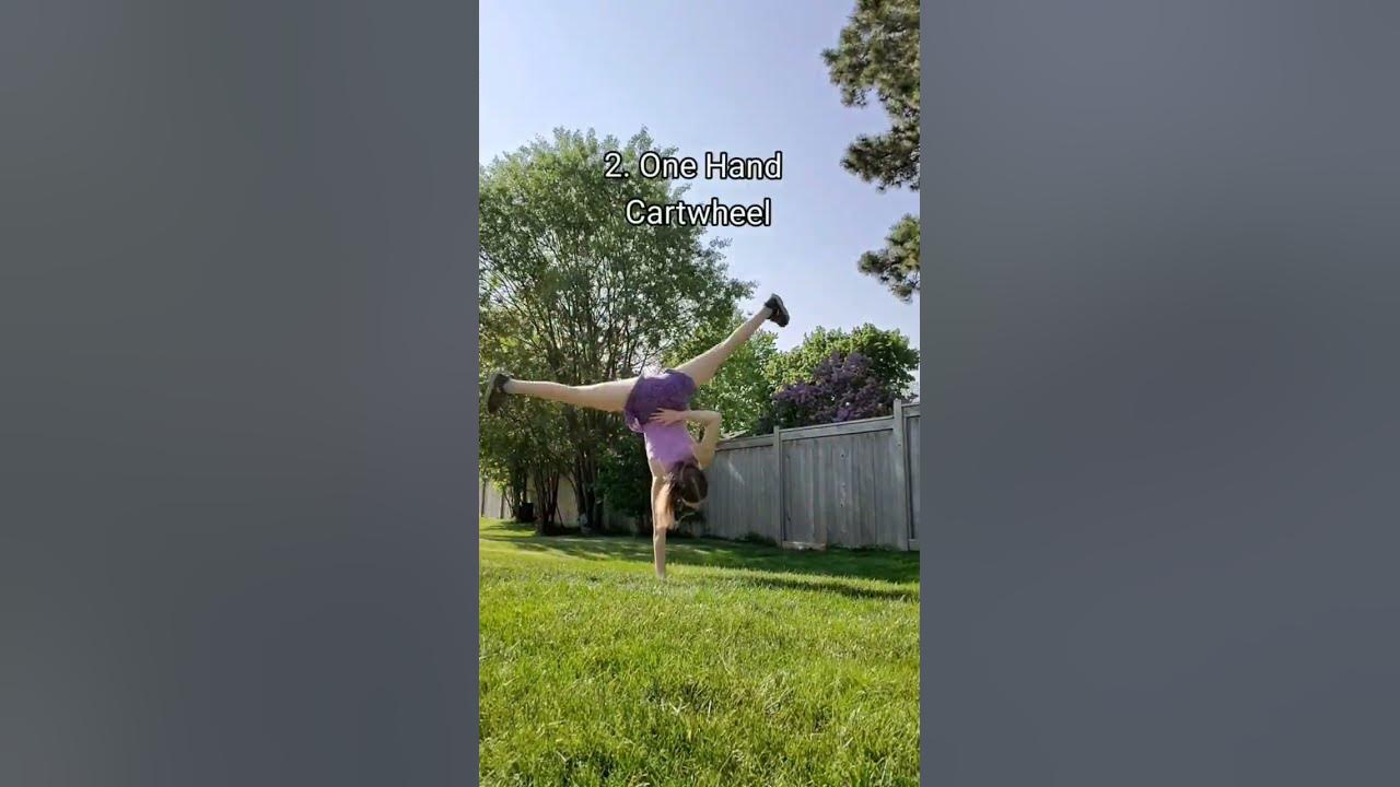 How to do an aerial cartwheel with no hands full tutorial on youtube 