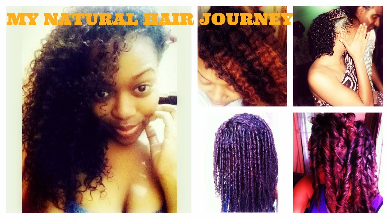 MY Natural Hair Journey- (from above shoulder to hip length in 2 1/2 yrs)