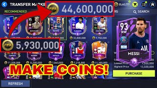 HOW TO MAKE MILLIONS OF COINS EASILY IN FIFA MOBILE 22! DO THIS!