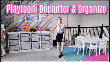 Extreme Playroom Declutter, Organize & Deep Clean | It