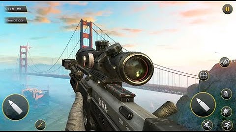 Sniper 3D Attack : Gameplay Walkthrough Part 35 - Region 12 (iOS, Android)!!!@xnelrofgaming