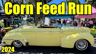 Corn Feed Run 2024, Classic Car Show, Chino, California