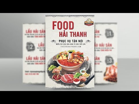 Hướng dẫn thiết kế tờ rơi bằng Photoshop (cơ bản) | Hai Thanh Design