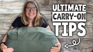 How to travel CarryOn only in 2024  Beginner‘s Guide to Minimalist Packing