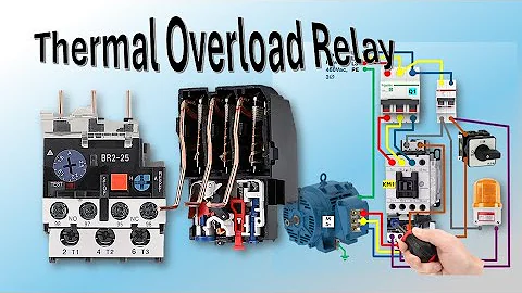 Thermal Overload Relay. Basic construction and function.