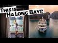 The best halong bay luxury cruise  sailing on the au co