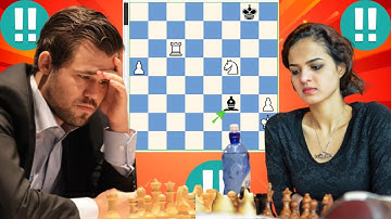 Super Hero Magnus carlsen vs Tania sachdev 60