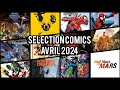 Selection comics avril 2024