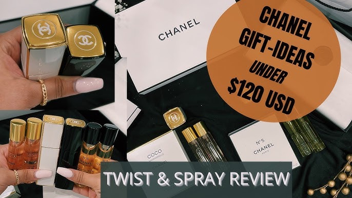 MUST SEE! CHANEL COCO MADEMOISELLE INTENSE MINI TWIST & SPRAY + TRY ON 