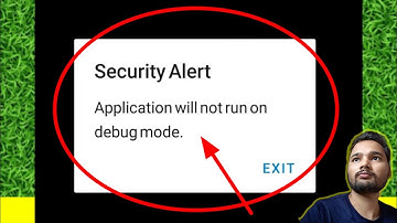 Application will not run on debug mode | How to fix Application will not run on debug mode