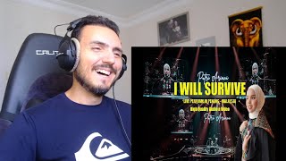 PUTRI ARIANI  I WILL SURVIVE (LIVE PERFORM) GLORIA GAYNOR (COVER) Reaction