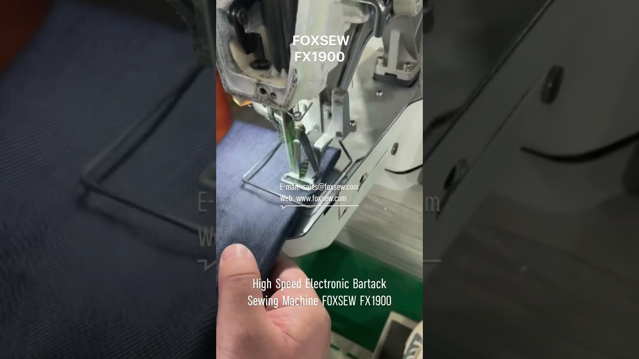 High Speed Electronic Bartacking Sewing Machine