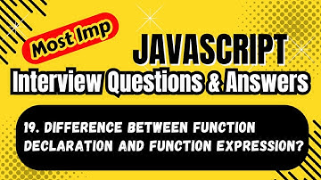 Function Declaration vs Function Expression in JavaScript | Hoisting, Syntax Differences in Telugu