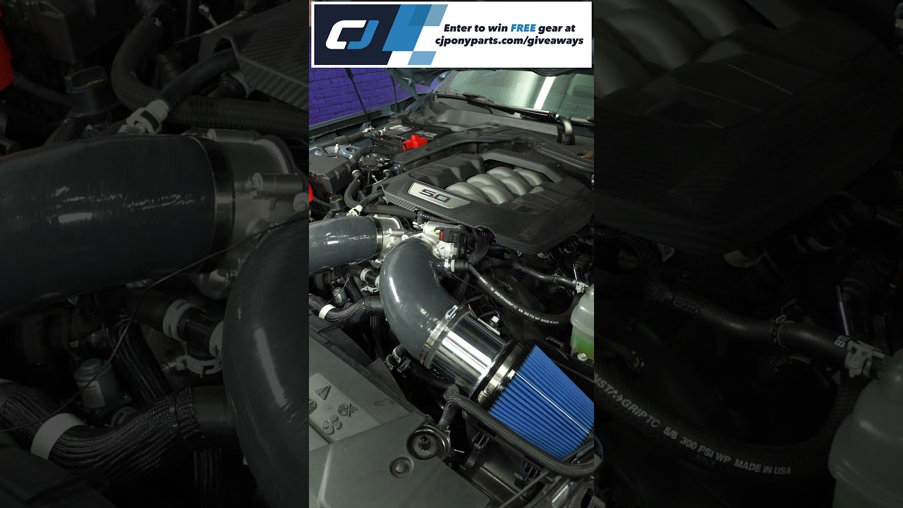 This Steeda Cold Air Intake Sounds SO GOOD!