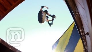 Jeff King's Monster Skateboard Quarterpipe Through The Roof! Raw N' Real