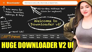 Downloader App V2 update Walkthrough - For Fire stick & Android TV / Google TV